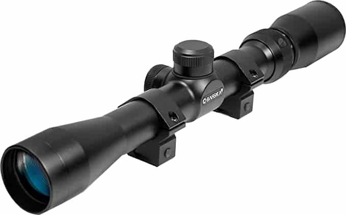 Easiest to mount: BARSKA 3-9x32 Plinker-22 Riflescope